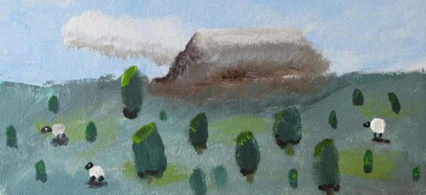 Paysages au pastel